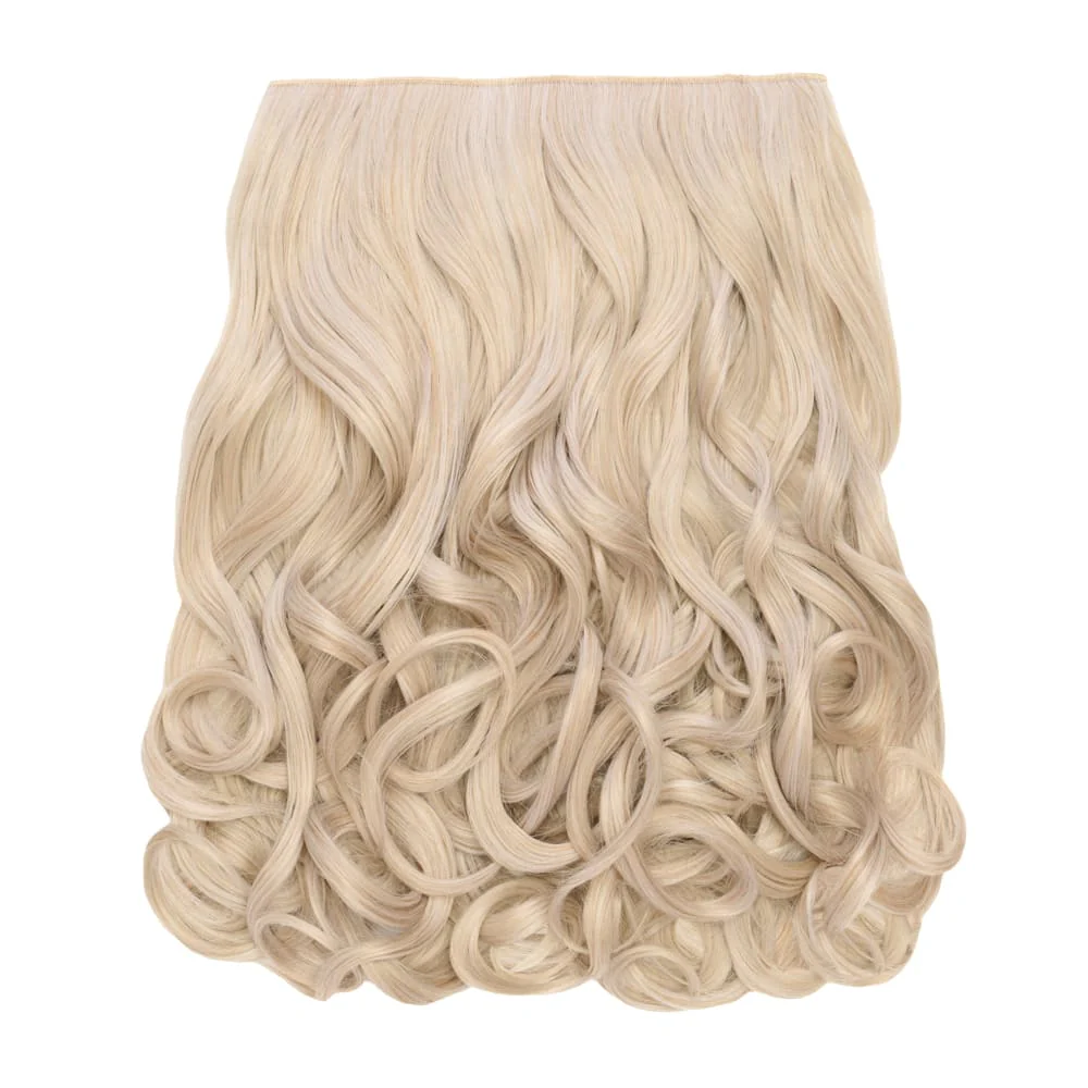 Stranded 20" One Piece Curly Clip-In