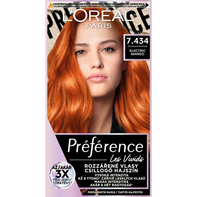 L'Oréal Préférence Permanent Hair Dye