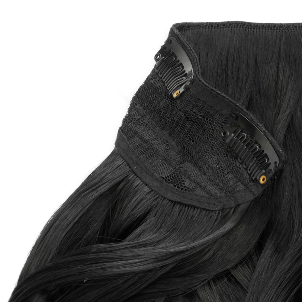 Stranded 20" One Piece Curly Clip-In