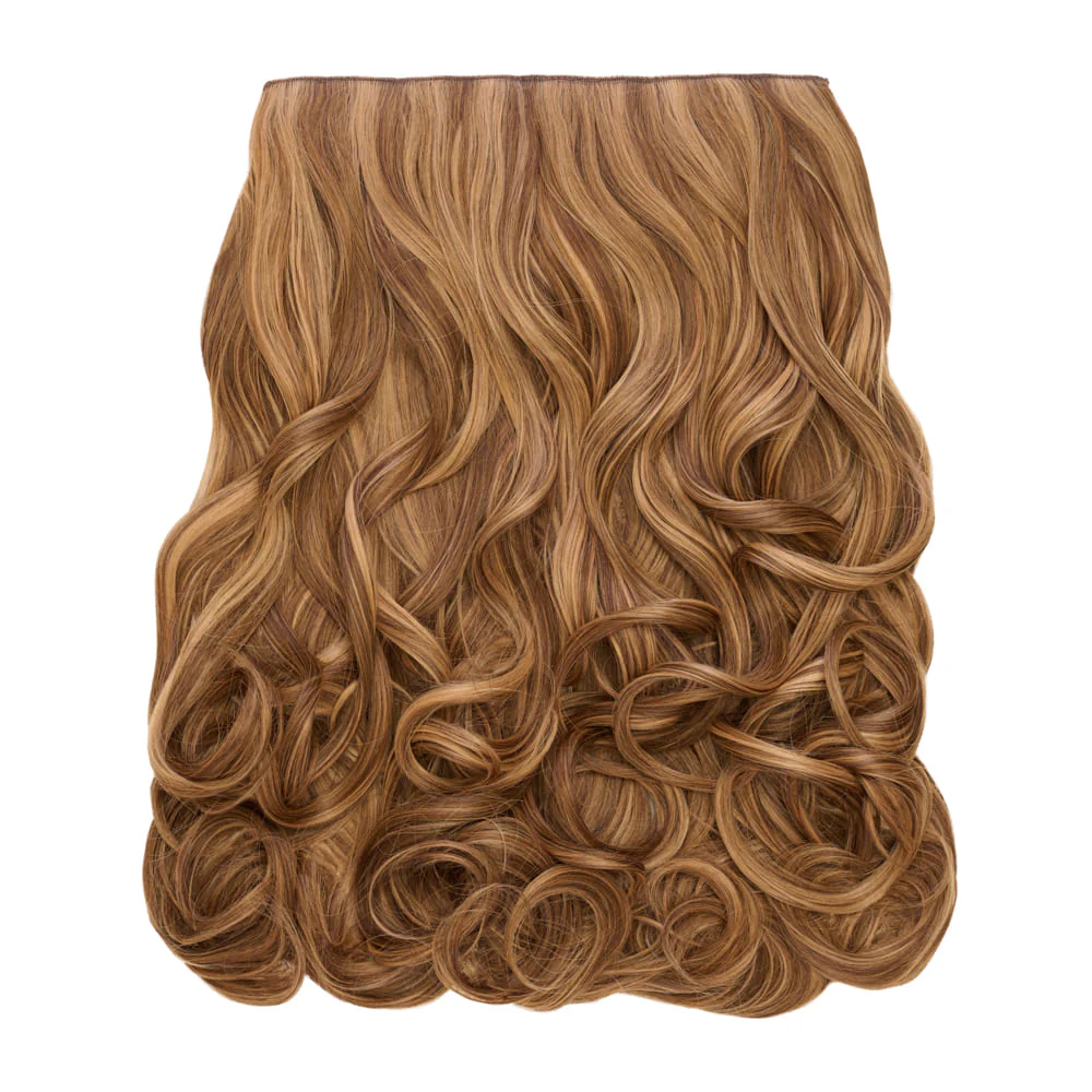Stranded 20" One Piece Curly Clip-In