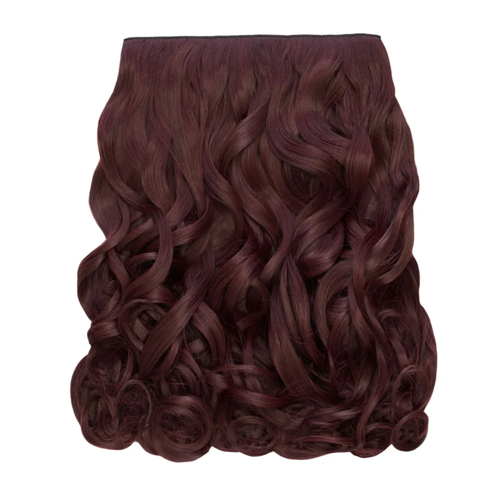 Stranded 20" One Piece Curly Clip-In