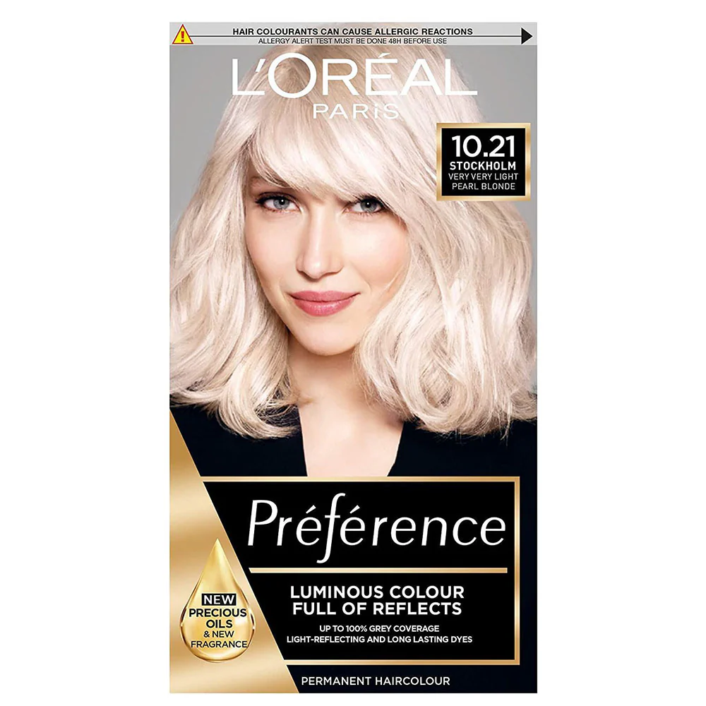 L'Oréal Préférence Permanent Hair Dye