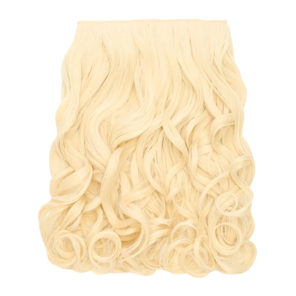 Stranded 20" One Piece Curly Clip-In