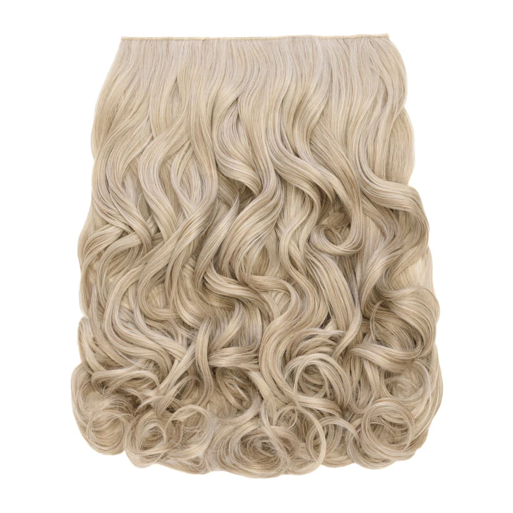 Stranded 20" One Piece Curly Clip-In