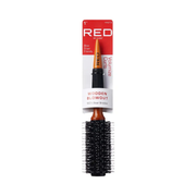 Red By Kiss Blow Dryer Friendly Wooden Blowout Brush