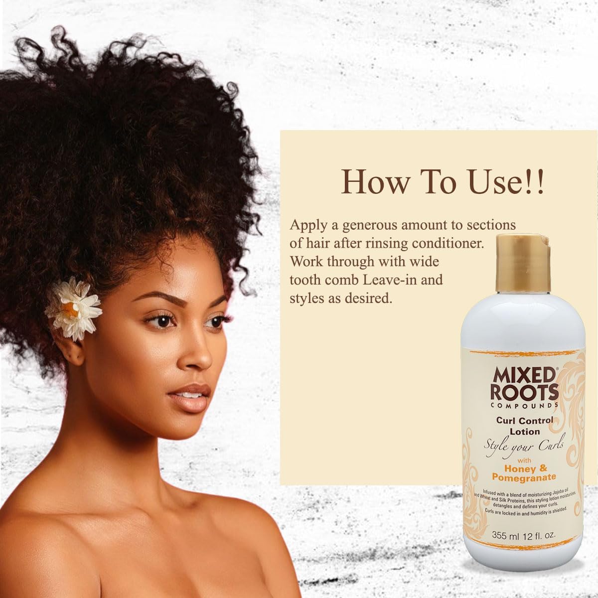 Mixed Roots Curl Control Lotion 355ml