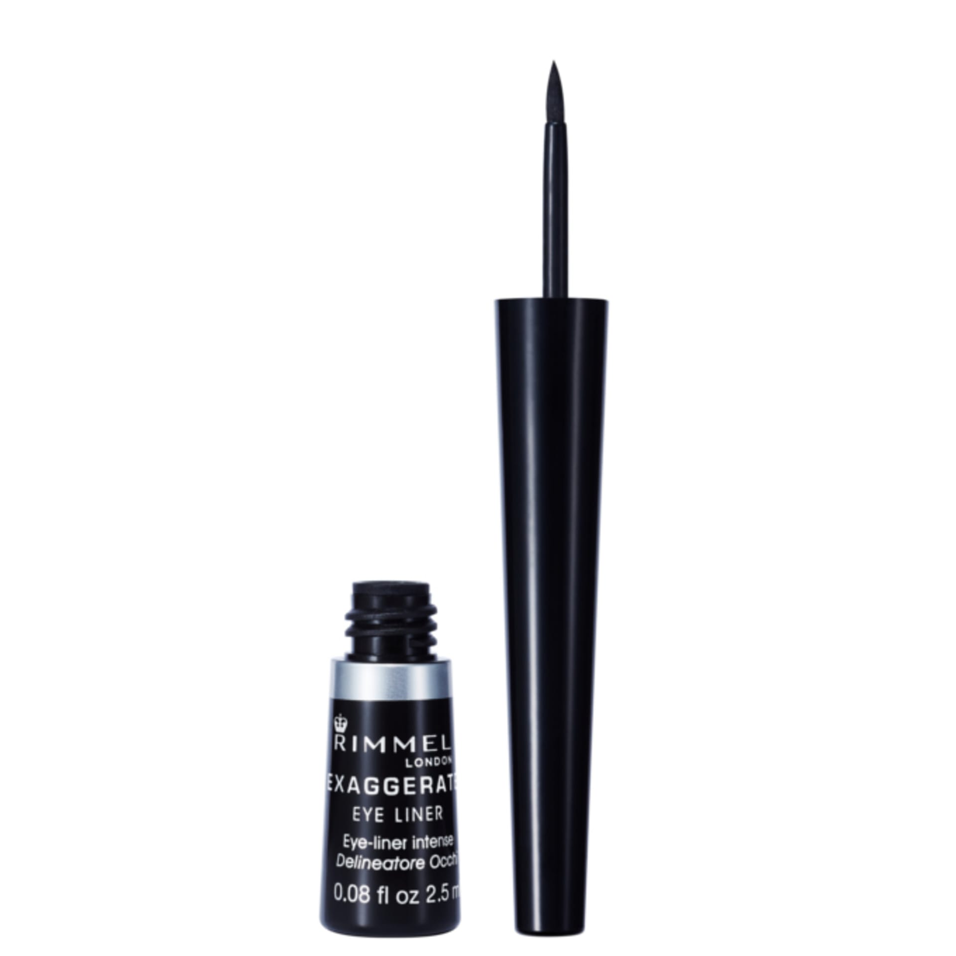 Rimmel London Smooth & Precise Scandal'Eye Exaggerate Eyeliner 100% Black