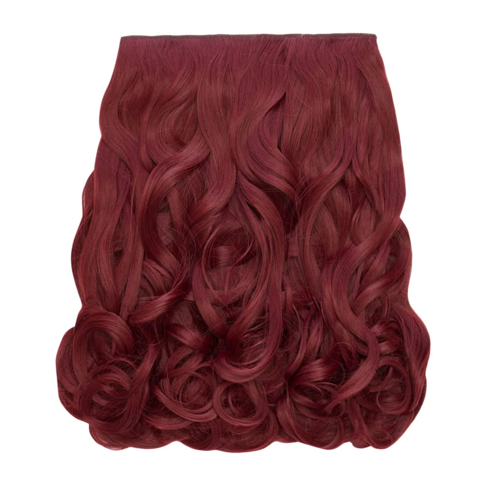 Stranded 20" One Piece Curly Clip-In