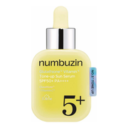 Numbuzin No.5+ Glutathione Vitamin Tone-up Sun Serum 30g yellow dropper bottle