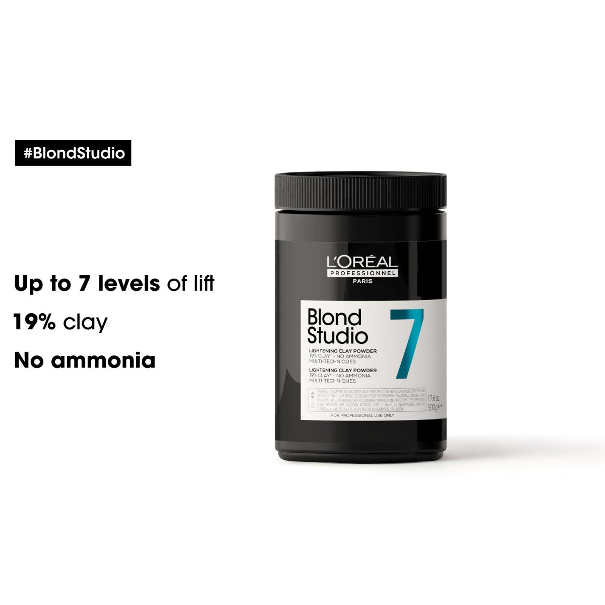 L'Oréal Professionnel Blond Studio 7 Lightening Clay Powder 500g