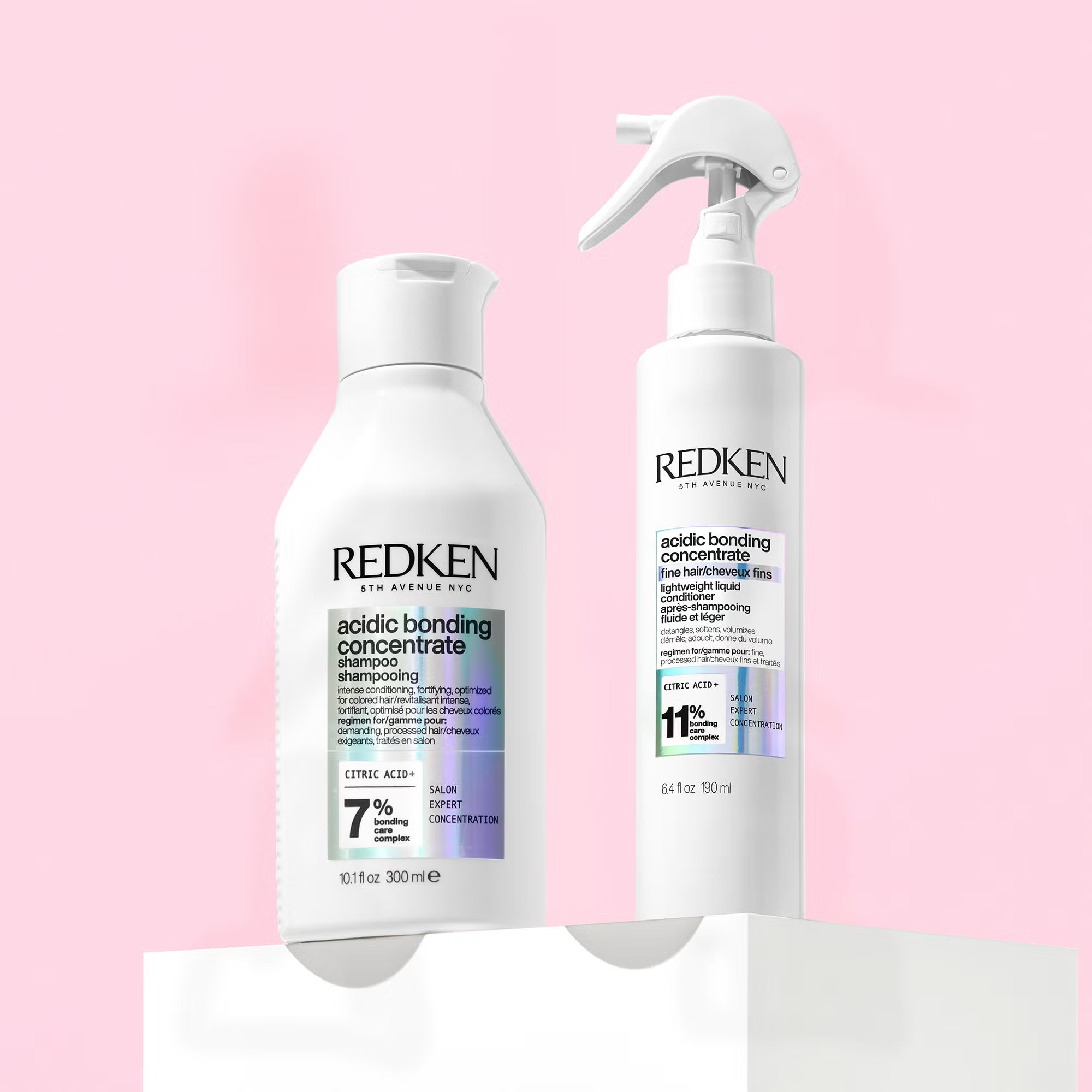 Redken Acidic Bonding Concentrate Lightweight Liquid Conditioner for Fine Hair 190ml