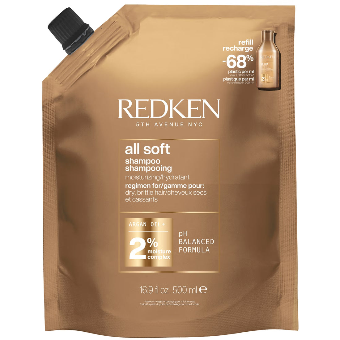 Redken All Soft Shampoo for Dry Hair