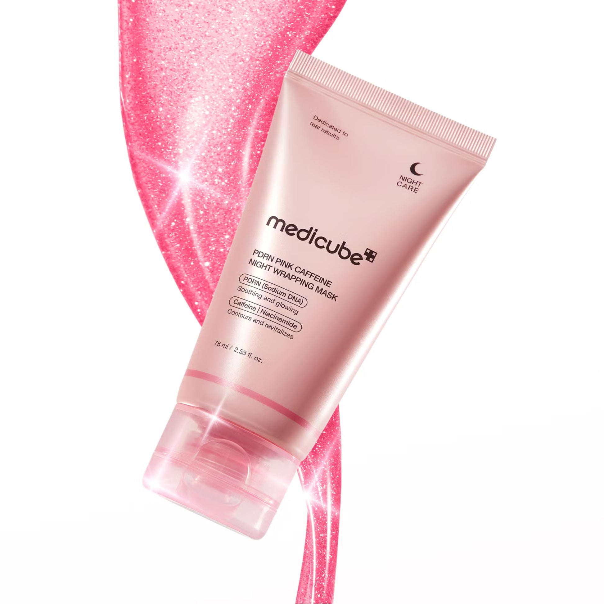 Medicube PDRN Pink Caffeine Night Wrapping Mask 75ml