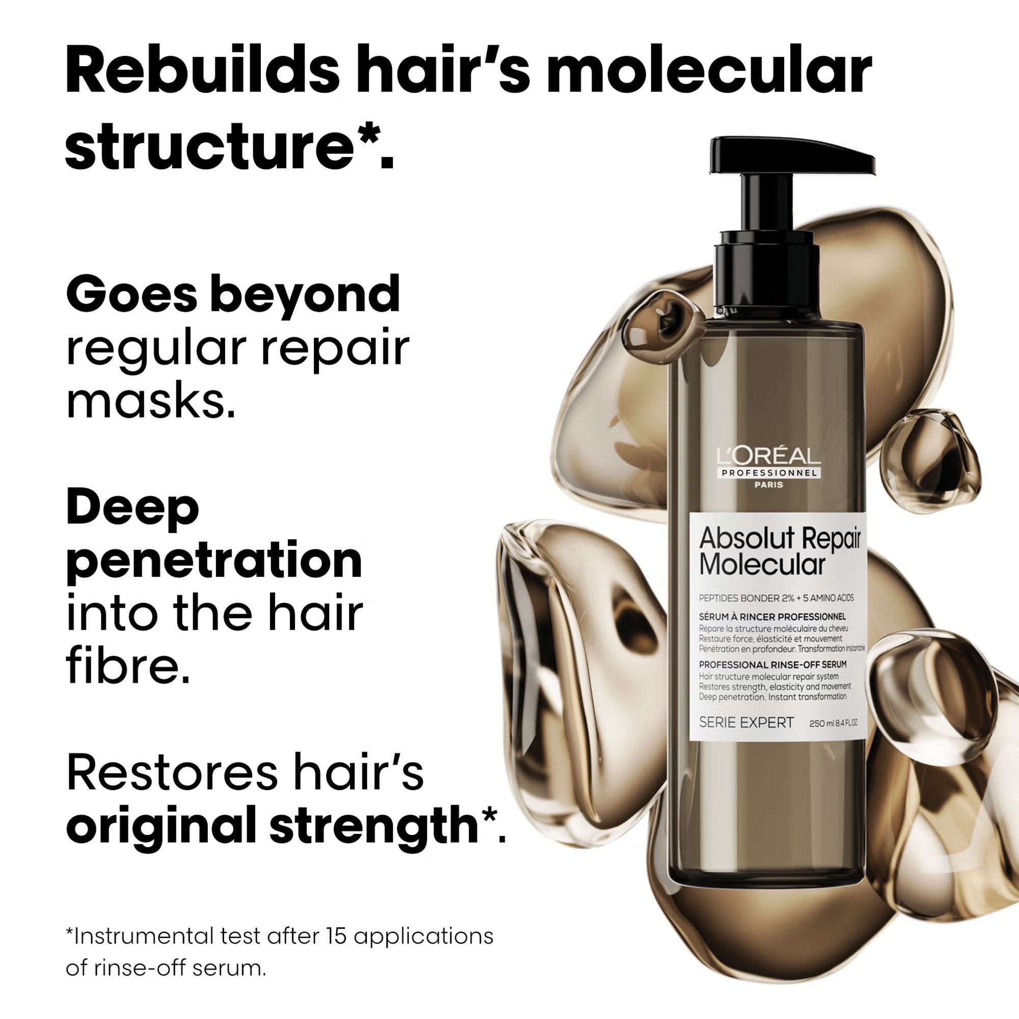 L'Oréal Professionnel Absolut Repair Molecular Rinse Off Serum 250ml