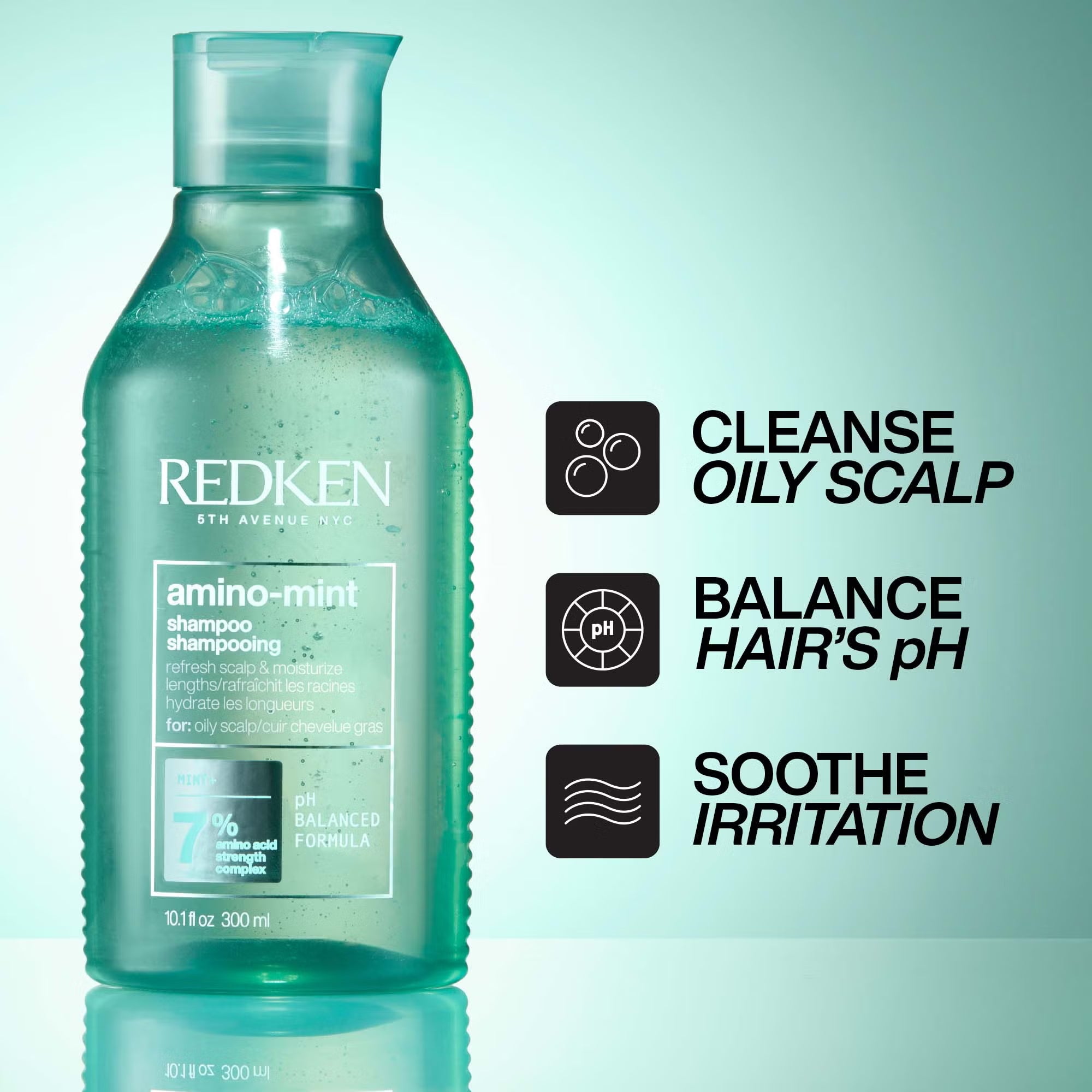 Redken Amino Mint Scalp Cleansing Shampoo