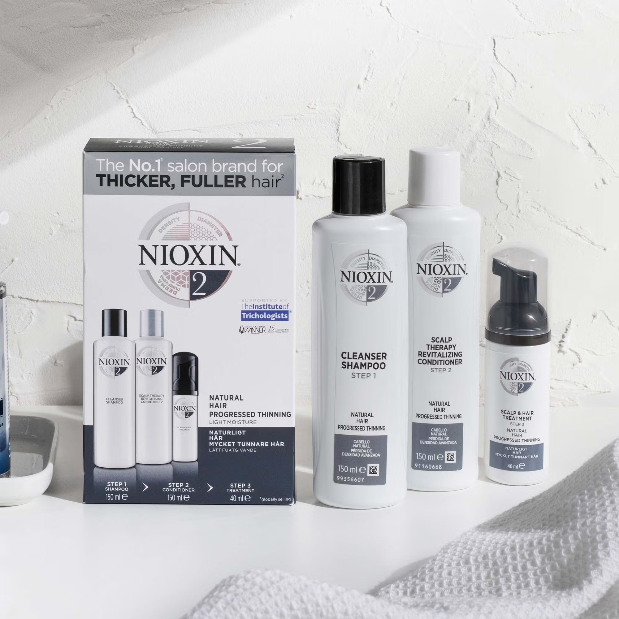 Nioxin System 2 Natural Hair Progressed Thinning Trial Kit