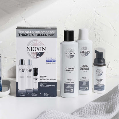 Nioxin System 2 Natural Hair Progressed Thinning Trial Kit
