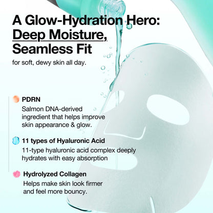 Anua PDRN Hyaluronic Acid Capsule 100 Serum Mask - 1 Sheet