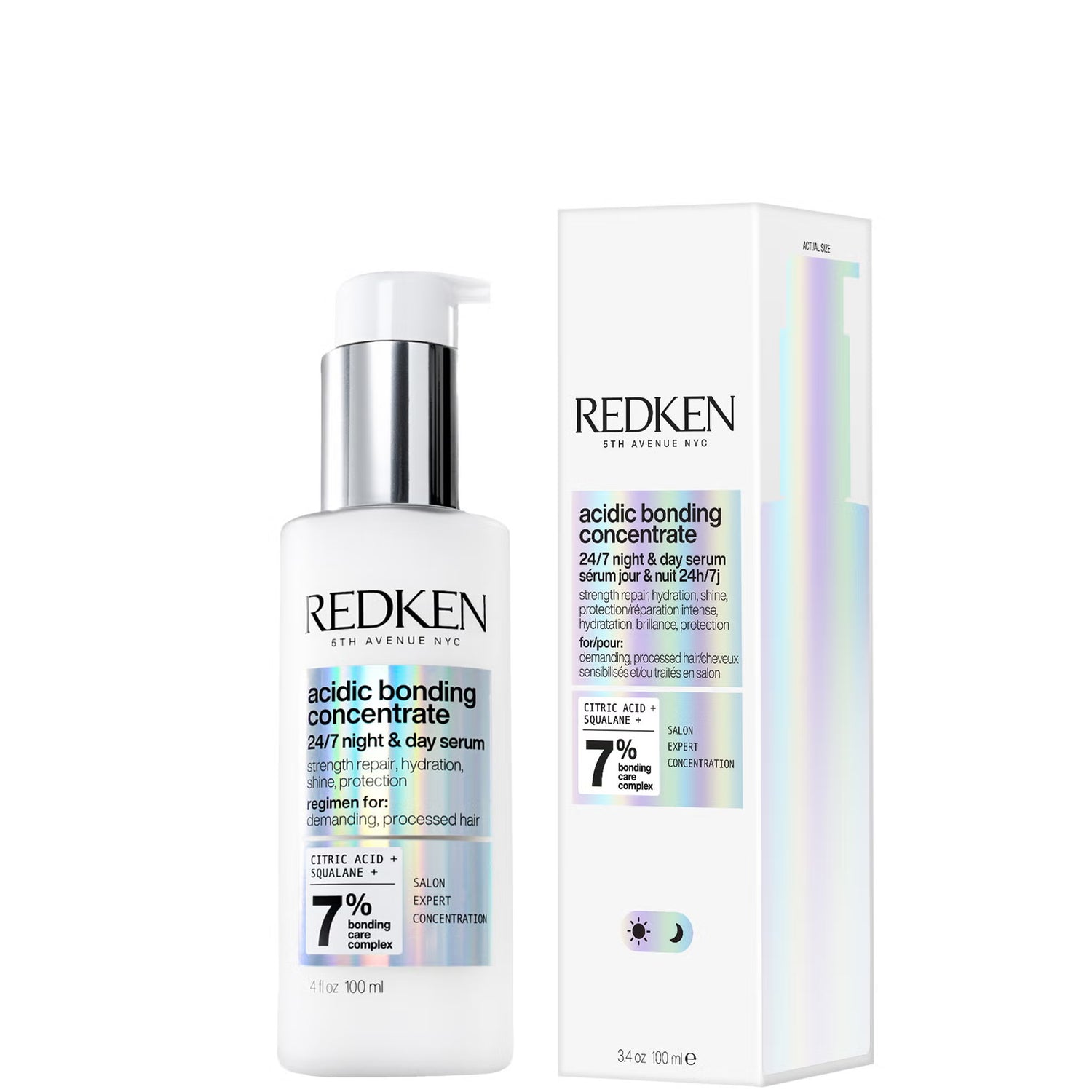 Acidic Bonding Concentrate 24/7 Night and Day Hair Serum 100ml