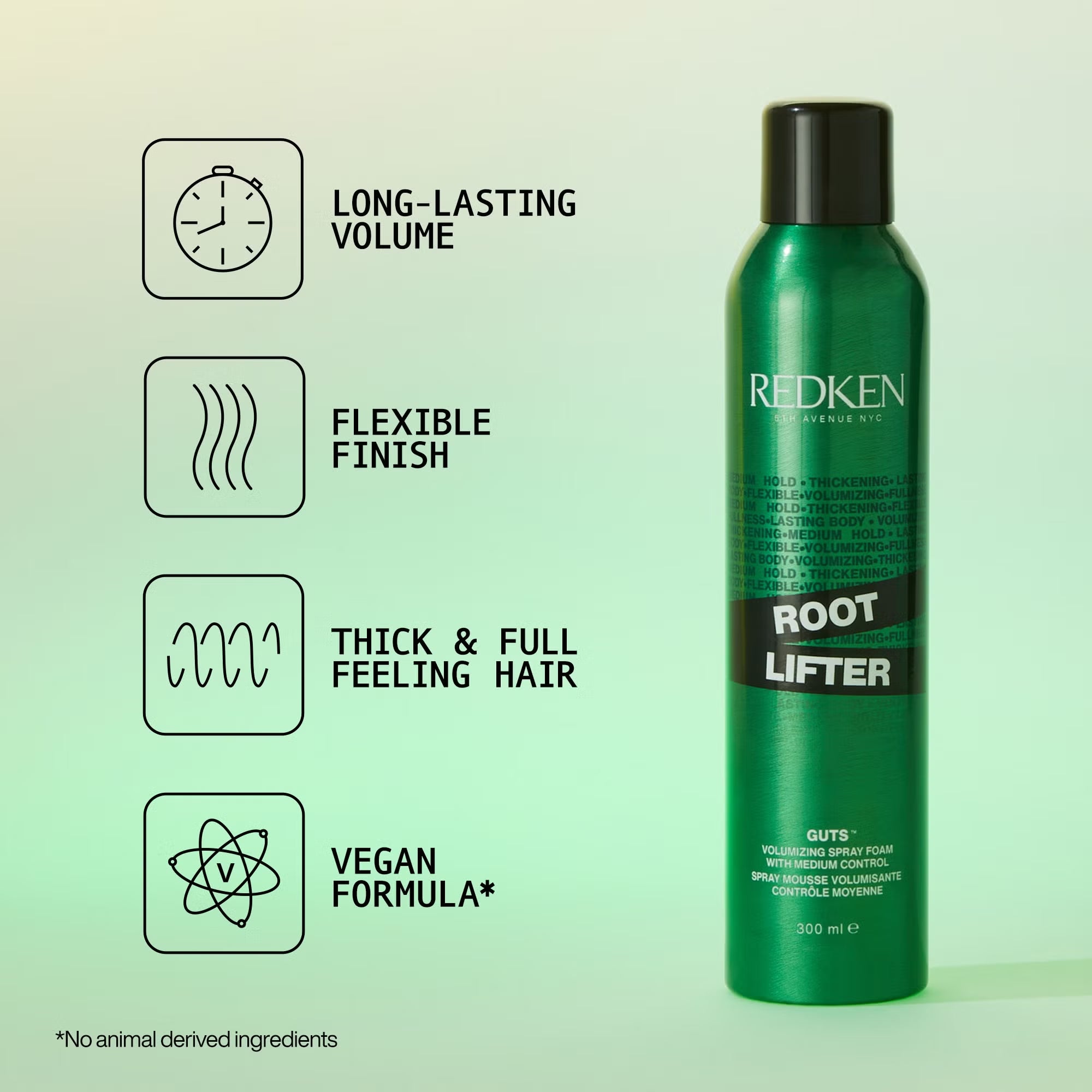 Redken Root Lifter Volumising Mousse Spray 300ml