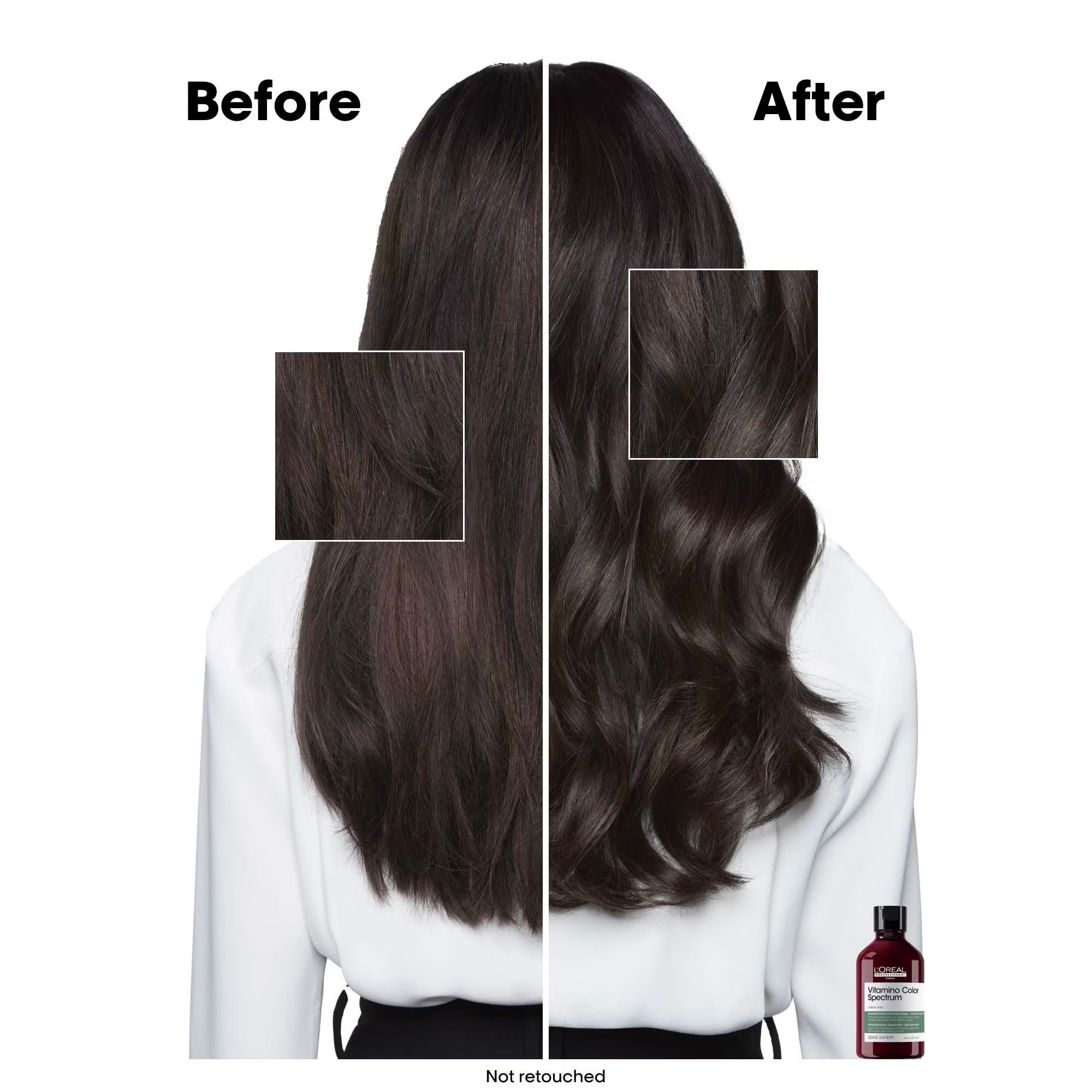 L'Oréal Professionnel Vitamino Color Spectrum Green Tinted Shampoo For Dark Brown Coloured Hair 300ml