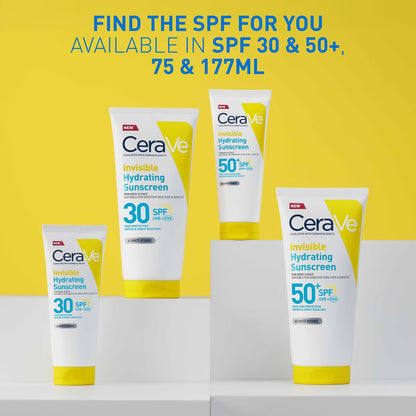CeraVe Invisible Hydrating Sunscreen 50+SPF