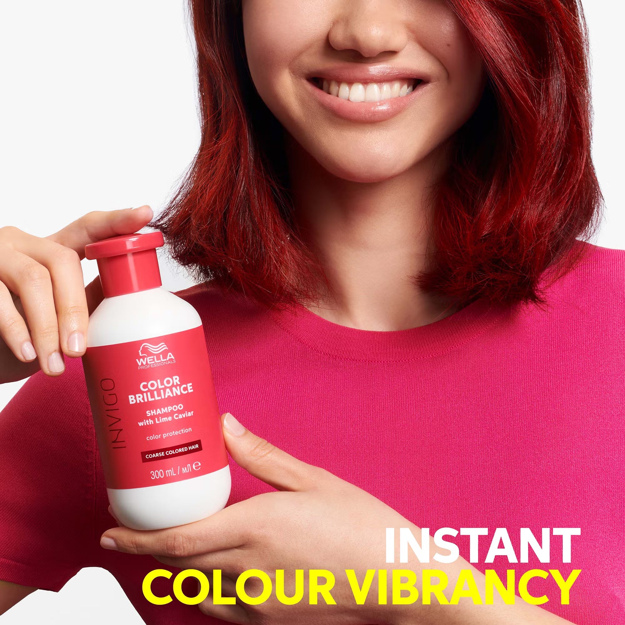 Wella Professionals INVIGO Brilliance Color Protection Shampoo for Coarse Hair