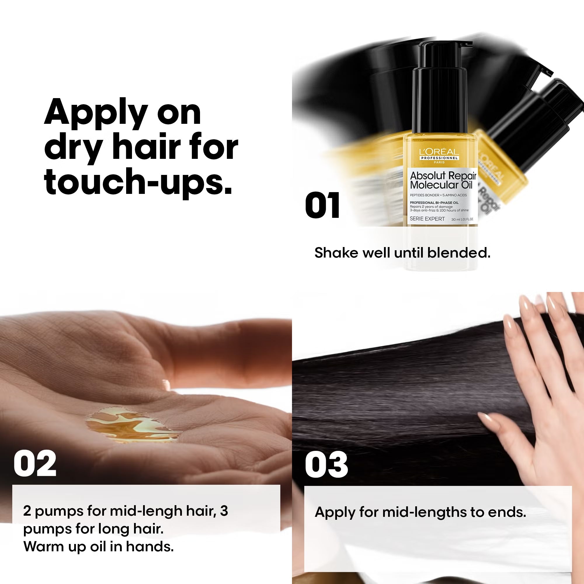 L'Oréal Professionnel Absolut Molecular Repair Oil 90ml
