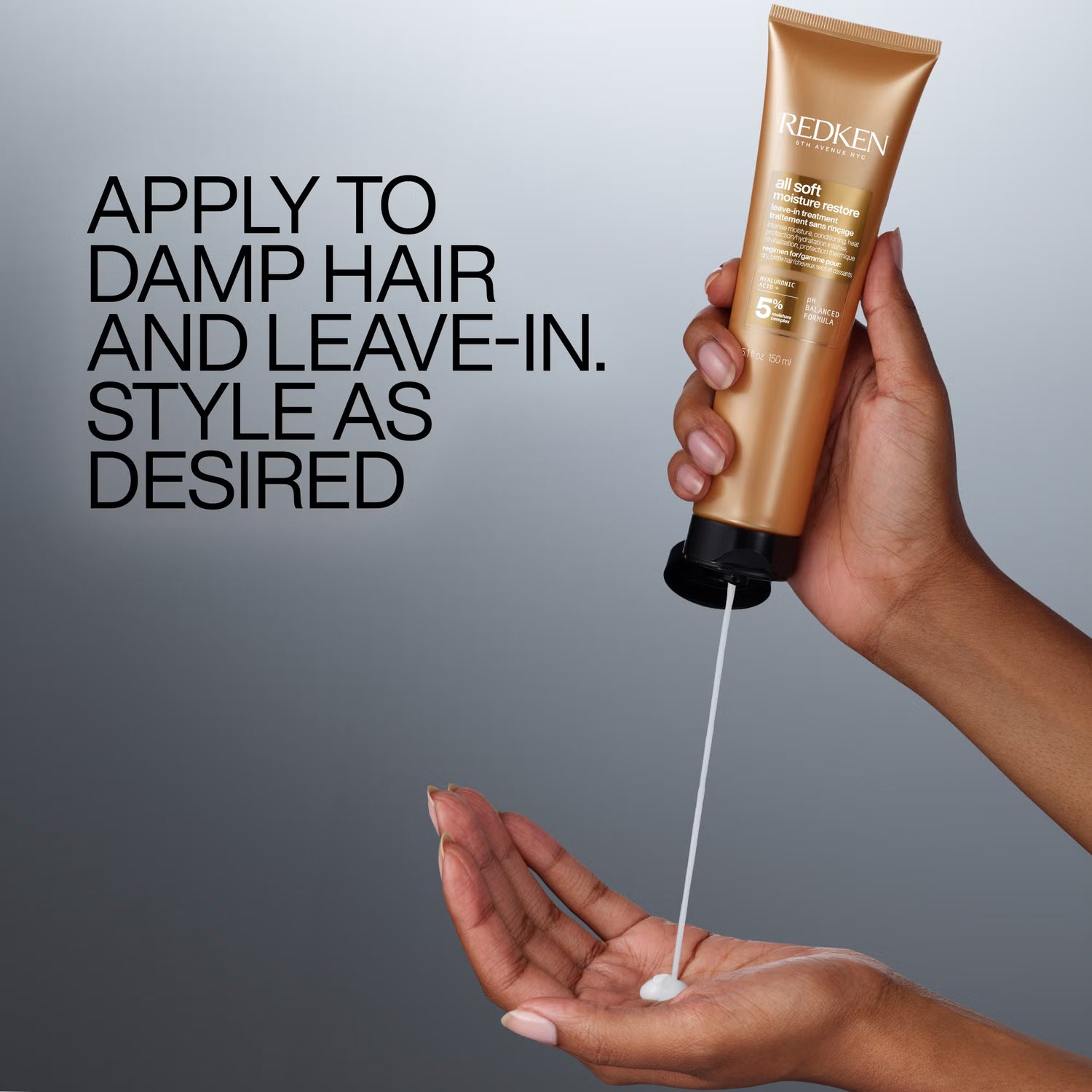 Redken All Soft Moisture Restore Leave-In Treatment for Dry Hair 150ml