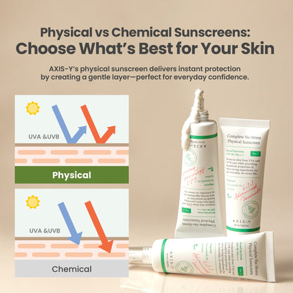 AXIS-Y Complete No-Stress Physical Sunscreen 50ml