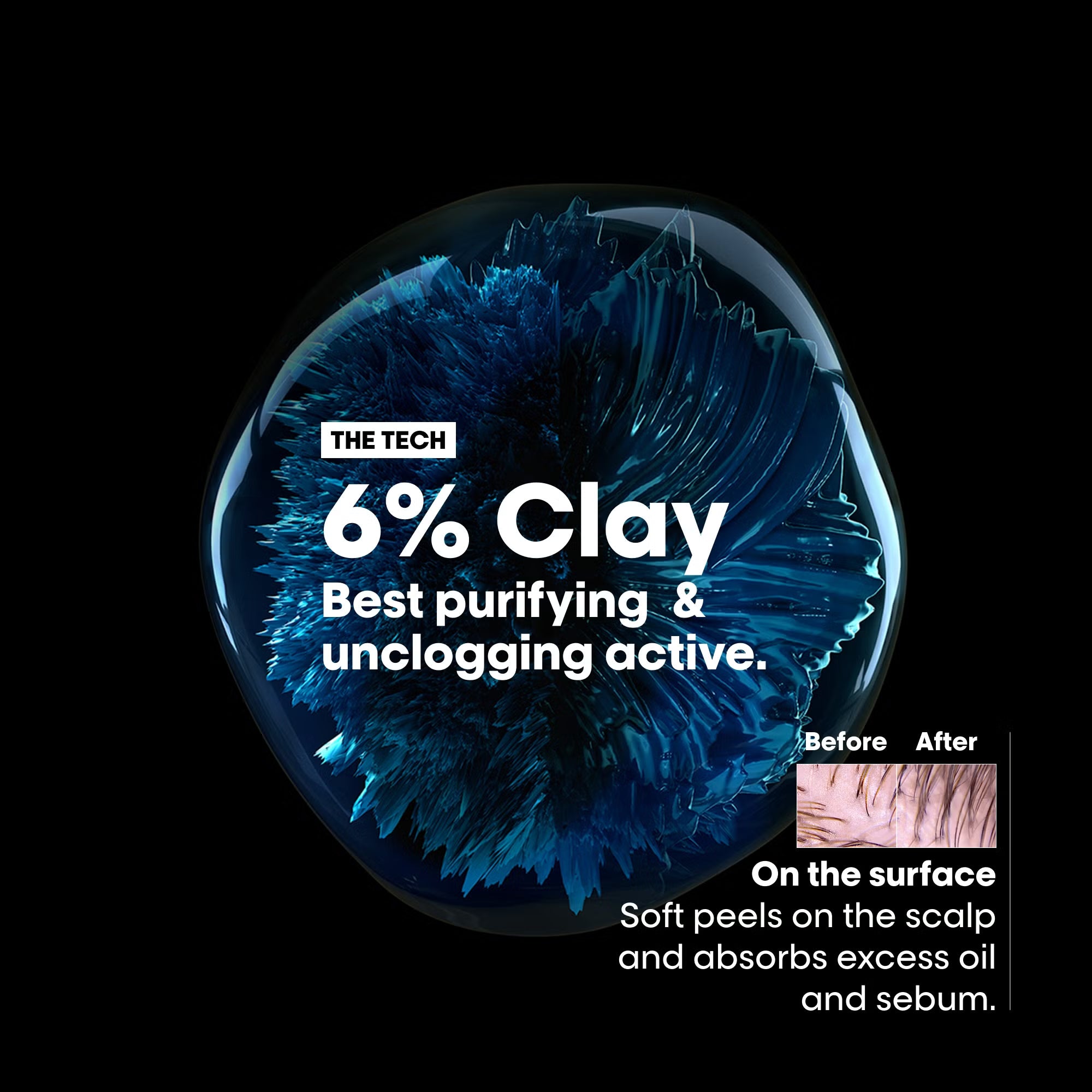 L'Oréal Professionnel Scalp Advanced Anti-Oiliness 2-in-1 Deep Purifier Clay Hair Mask