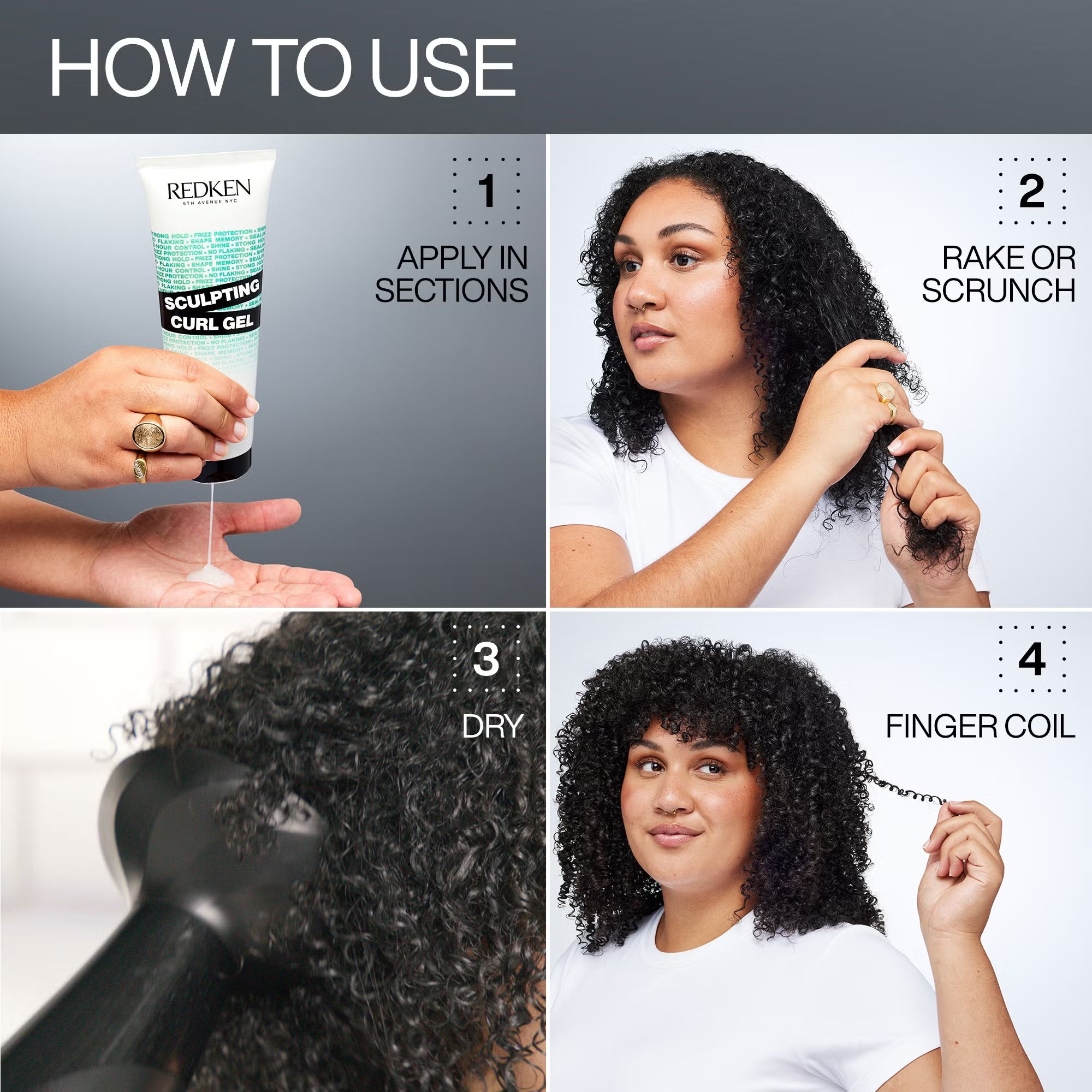 Redken Sculpting Curl Gel 72-Hour Curl Hold Gel 250ml
