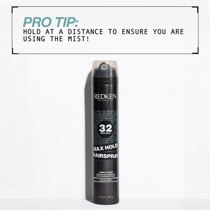 Redken Max Hold Hairspray for Extreme Hold 300ml