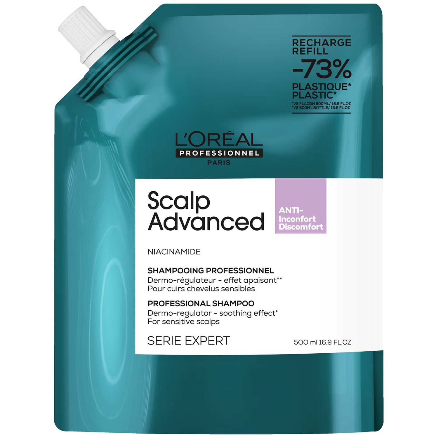 Scalp Advanced Anti-discomfort Shampoo Refill 500ml