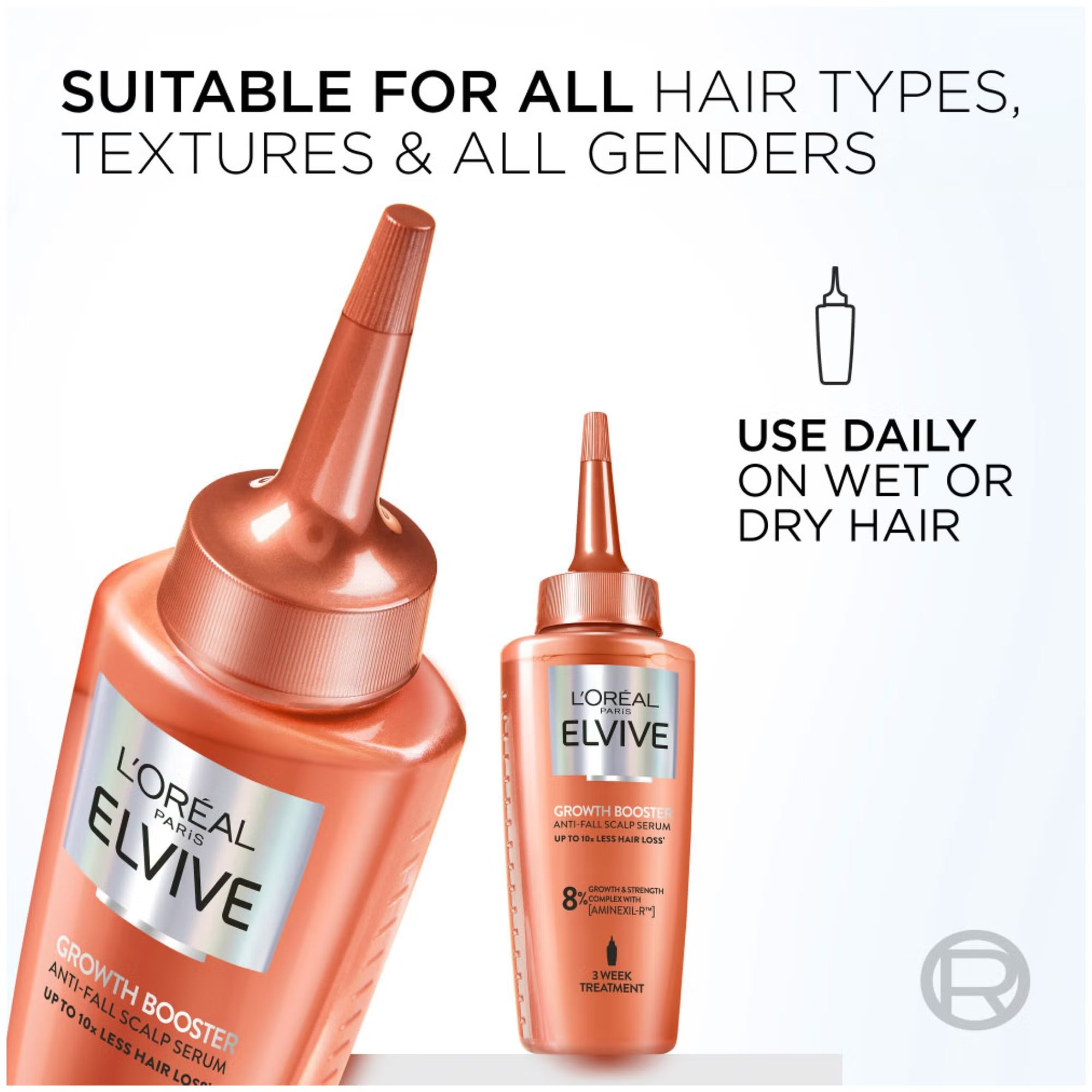 L'Oréal Elvive Growth Booster Anti-Fall Scalp Serum 102ml