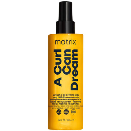 Matrix A Curl Can Dream Scrunch N Go Defining Spray 250ml