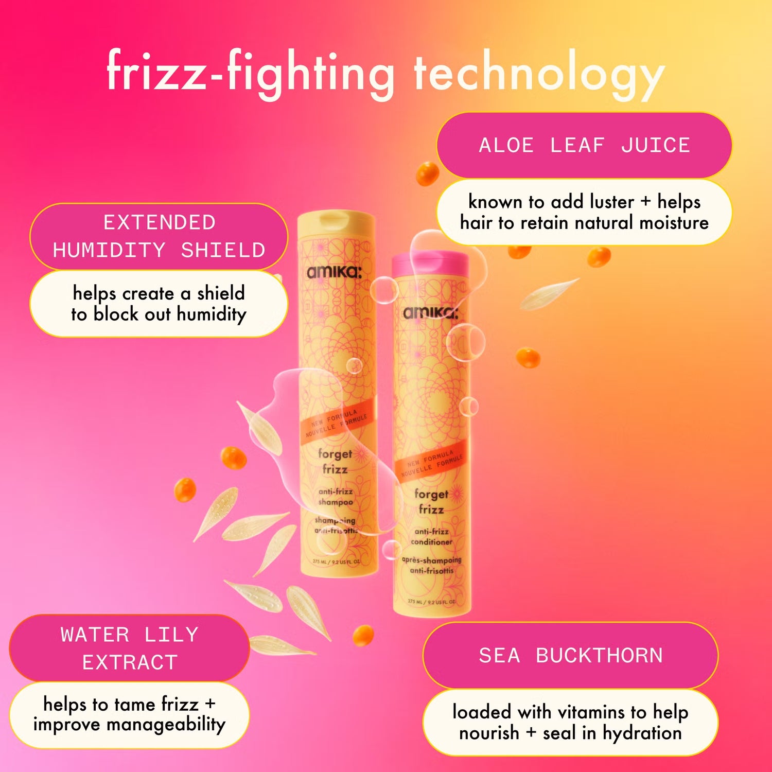 Amika Forget Frizz Shampoo