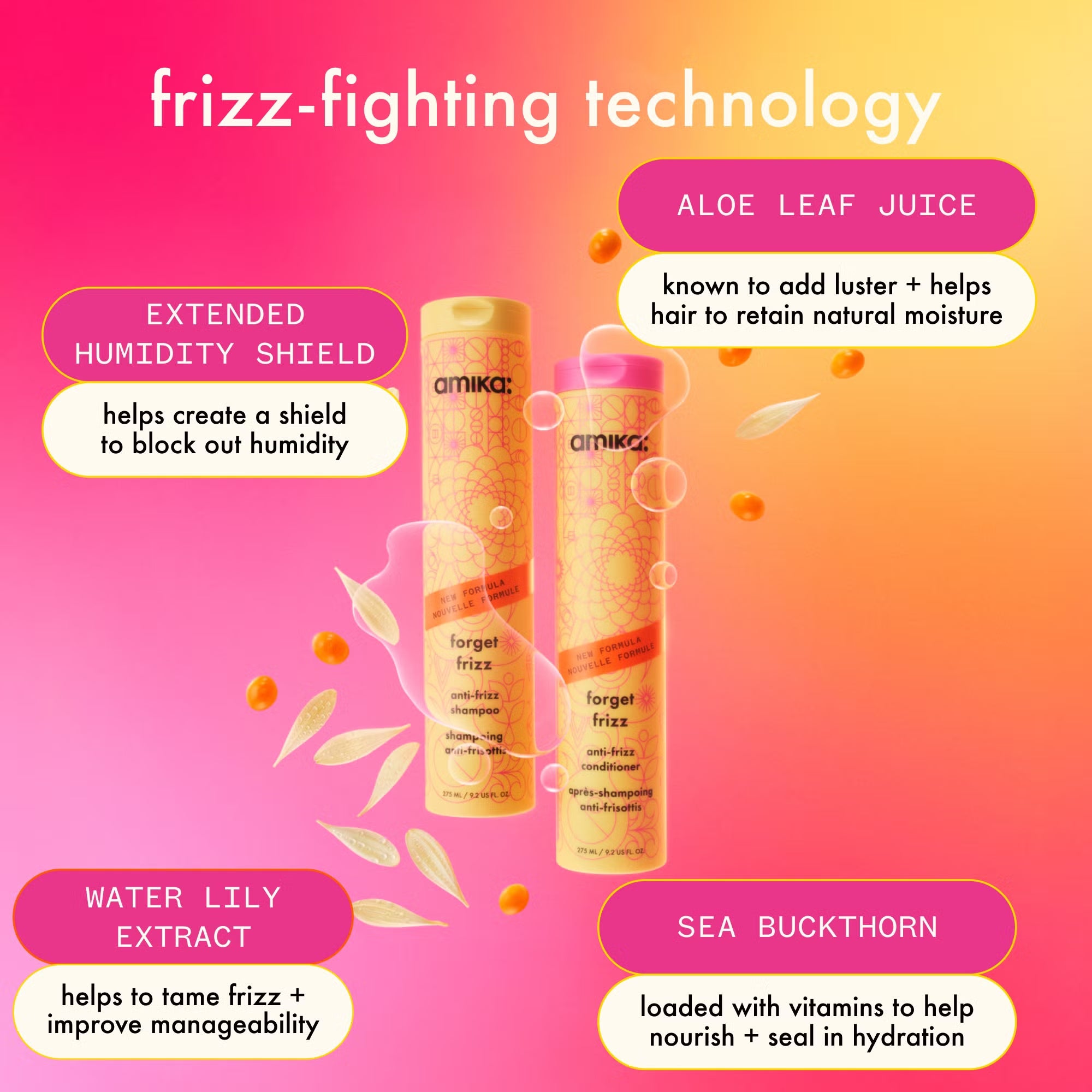 Amika Forget Frizz Shampoo