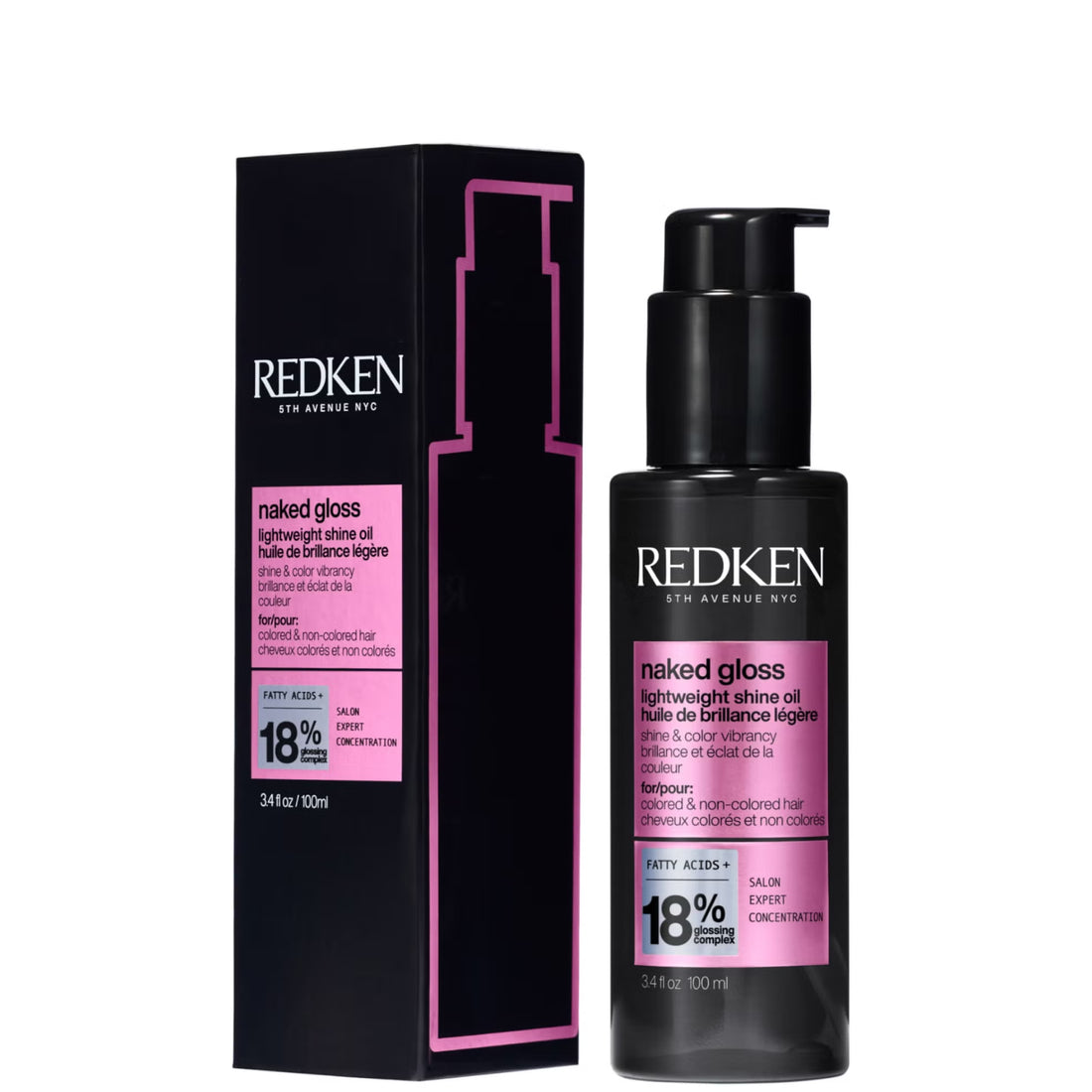 Redken Acidic Color Gloss Naked Gloss Lightweight Hair Oil 100ml
