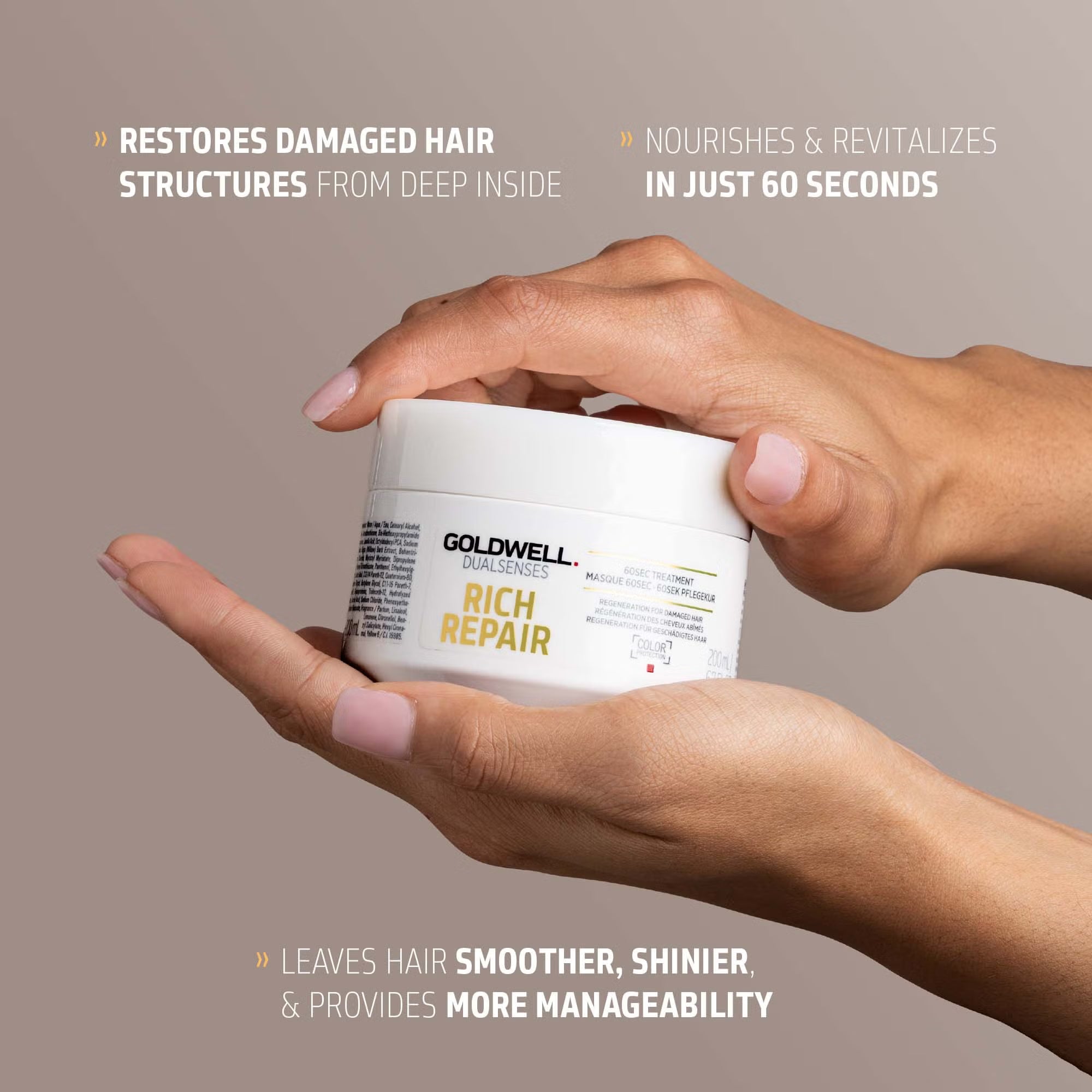 Goldwell Dualsenses Rich Repair Restoring 60 Sec Treatment