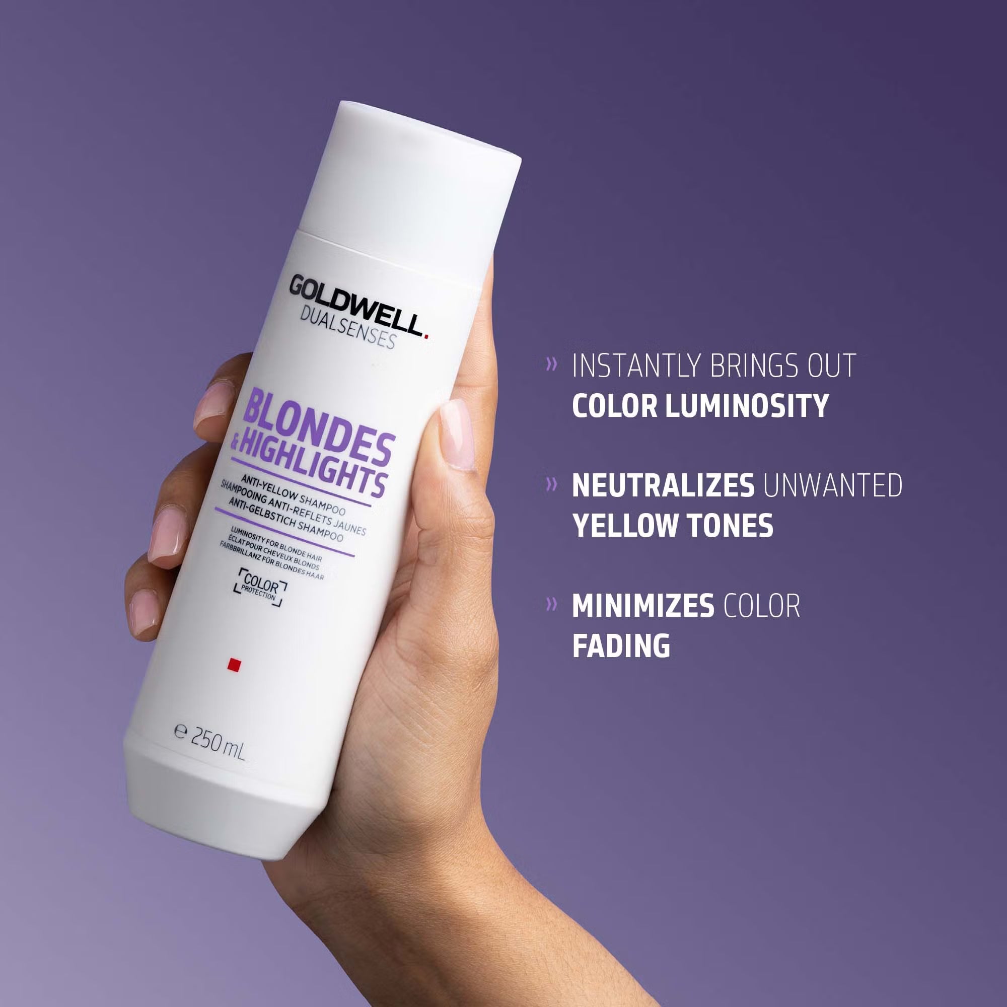 Goldwell Dualsenses Blonde & Highlights Anti-Yellow Shampoo