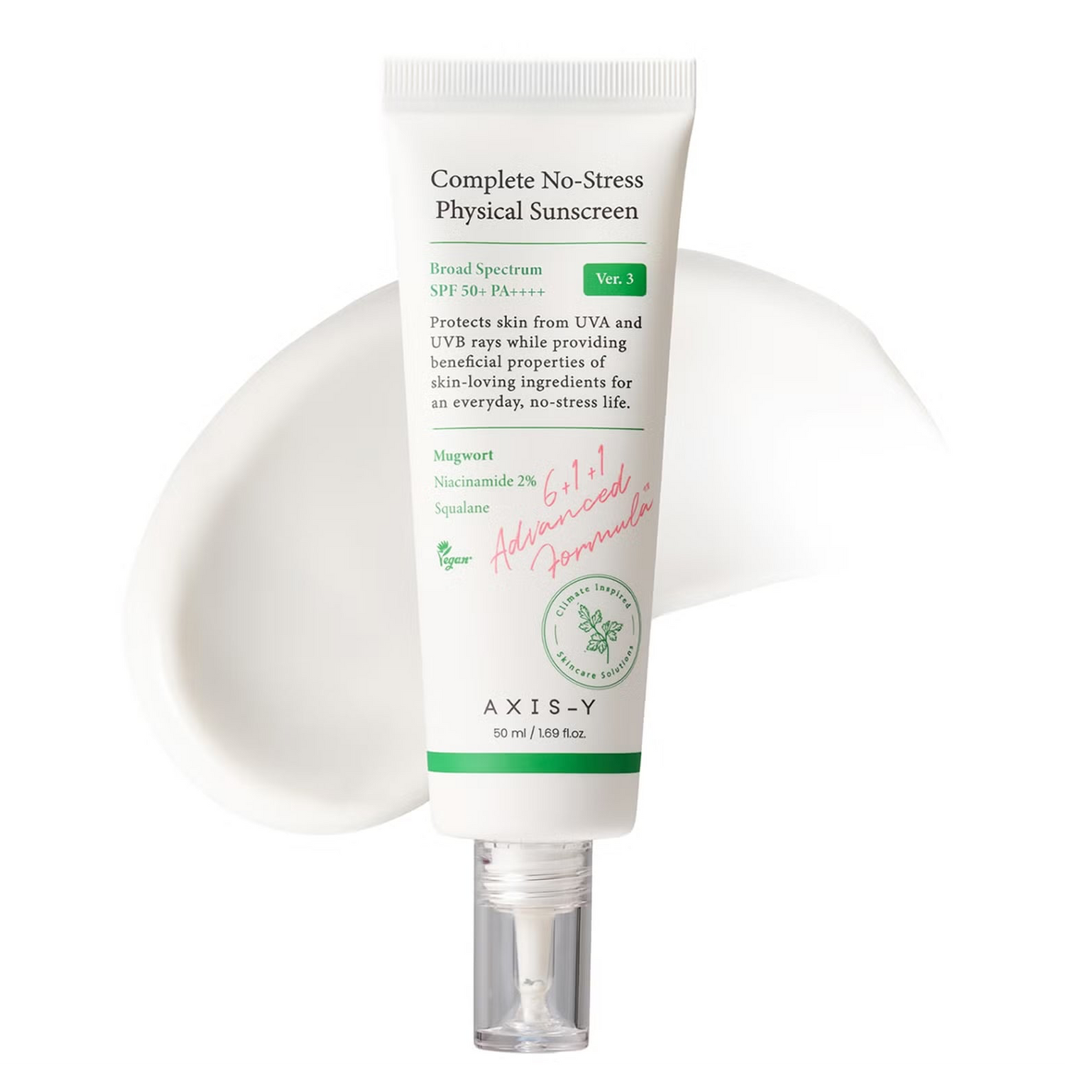 AXIS-Y Complete No-Stress Physical Sunscreen 50ml