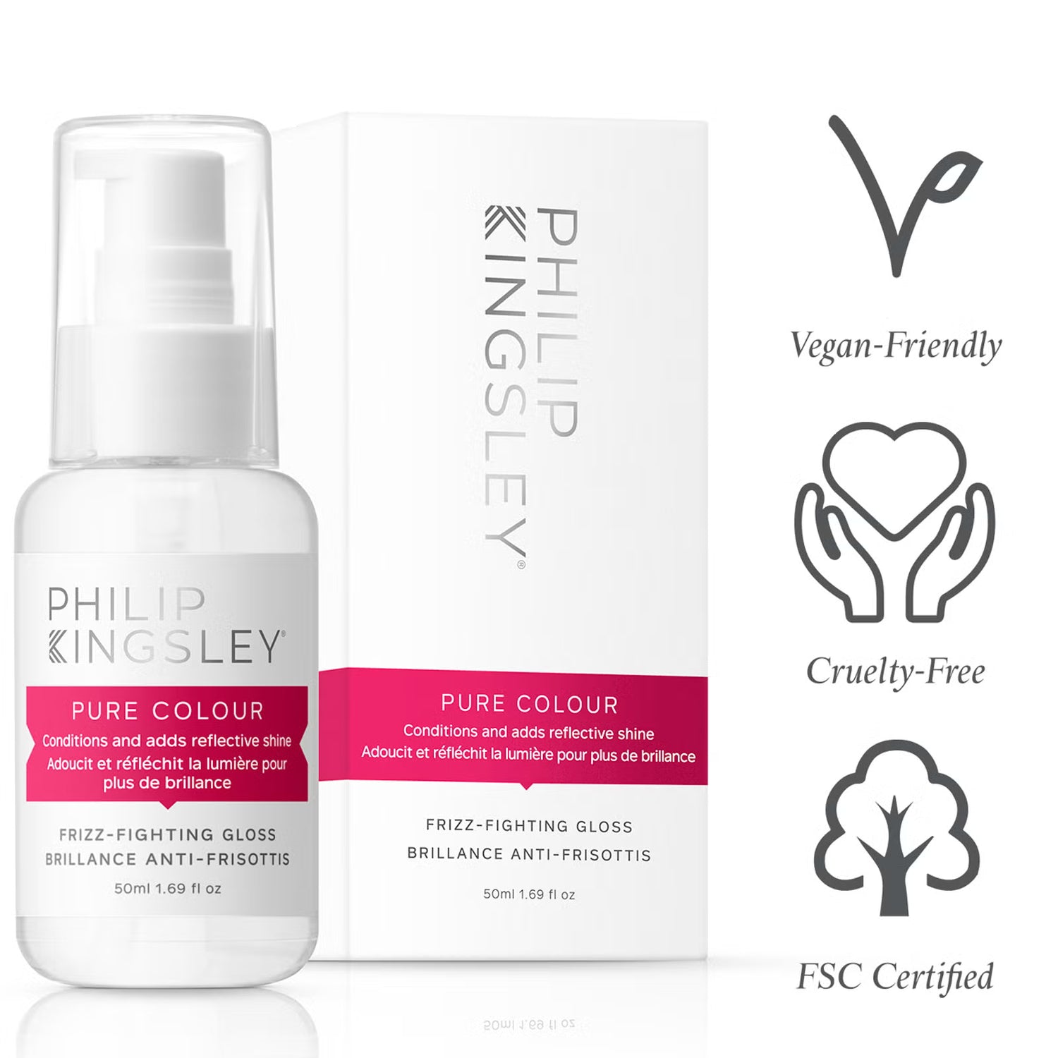 Phillip Kingsley Pure Colour Frizz-Fighting Gloss 50ml