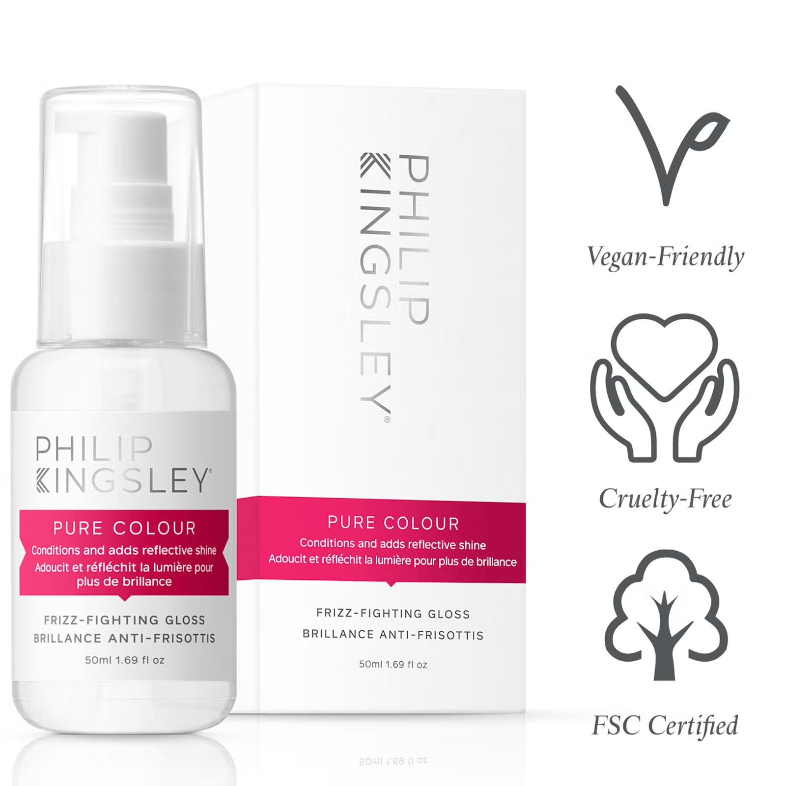 Phillip Kingsley Pure Colour Frizz-Fighting Gloss 50ml