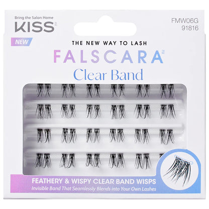 Kiss Falscara - Feathery &amp; Wispy Clear Band