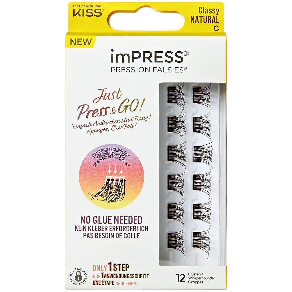 Kiss ImPRESS Press On Falsies Classy Natural