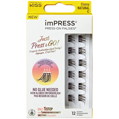 Kiss ImPRESS Press On Falsies Classy Natural