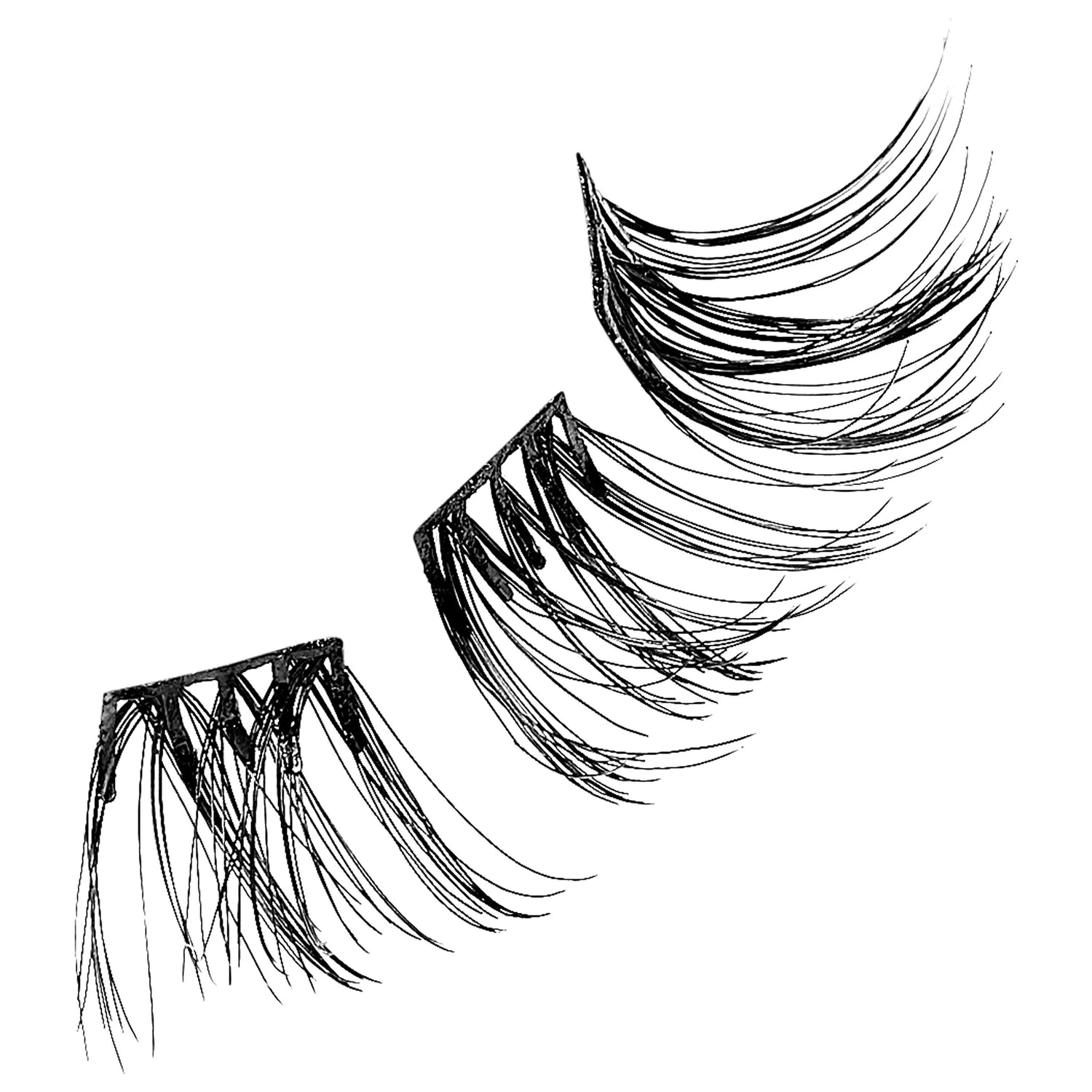Kiss ImPRESS Press On Falsies Edgy Wispy