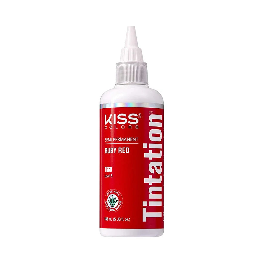 Red By Kiss Colors Tintation Semi Permanent Hair Dye 148ml