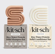 Kitsch Rice Water Shampoo & Conditioner Bar Bundle - 2pc
